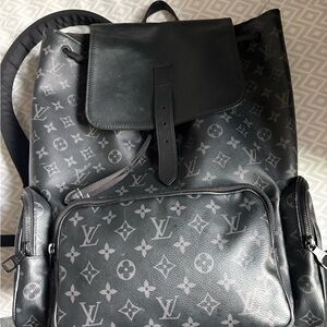 Louis Vuitton Black Monogram Eclipse Backpack